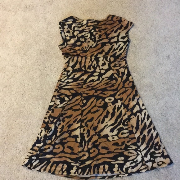Leopard Print Dress - Picture 3 of 6